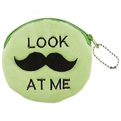 Косметичка-кошелек Усы Look at me (10см) (текстиль)