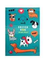 Скетчбук А5 "Нарисуй друга", 100 листов
