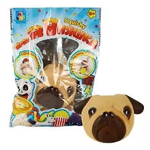 Игрушка-сквиш «Мопсик» Мммняшка Squishy, 1Toy