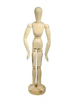 Манекен человека 30 см, муж., гибкий, Pinax