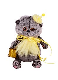 Игрушка мягкая Budi Basa, Басик BABY в колпачке с барабаном 20 см BB-028