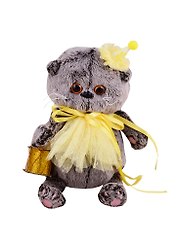 Игрушка мягкая Budi Basa, Басик BABY в колпачке с барабаном 20 см BB-028