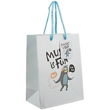 Подарочный пакет «Music is fun», А5