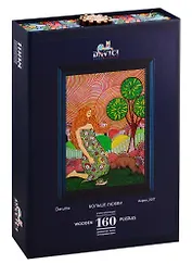 Пазл деревянный Больше любви (двусторонний) DaVICI 160 элементов