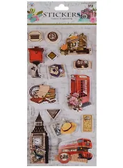 Наклейки 3D Лондон, 2510-5