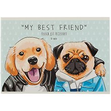 Альбом для рисования «Best friend» Listoff А4, 20 листов, скрепка