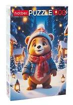 1000 элементов "Мишка на севере"  48х68см