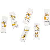 Магнитные закладки «Corgis Life», 6 штук - 2