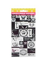 Наклейка декоративная Царская корона (132926) (20х9см) (упаковка)