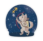 Набор для творчества. Кристальная (алмазная) мозаика ФРЕЯ "Магнит. Знаки зодиака. Стрелец"