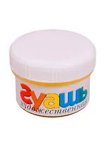 Гуашь художественная 33 мл желтая, olki