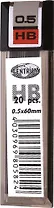 Грифели Centrum 0,5H 20шт/уп.