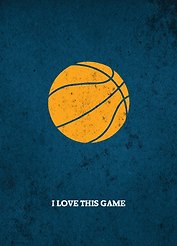 Комплект Как играть в баскетбол+I love this game. Баскетбол