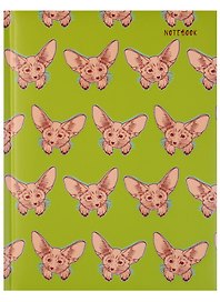 Записная книжка «Очаровательные лисята» А6, 80 листов, Listoff