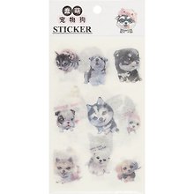 Наклейки 19х10см Doggy, 6 листов