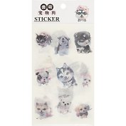 Наклейки 19х10см Doggy, 6 листов