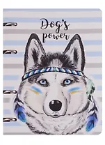 Тетрадь на кольцах в клетку Be Smart, Indie, 120 листов