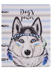 Тетрадь на кольцах в клетку Be Smart, Indie, 120 листов