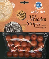 Набор для создания украшений из деревянных бусин Jolly Art (WBS.025) (упаковка)