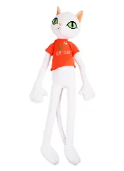 Мягкая игрушка Котик, длинноногий, 50см, в ассортименте