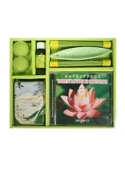Набор ароматический подарочный с CD Антистресс When Lotus Is Opening (25х20х8) (CD2J01AS)