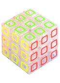 Головоломка 3х3, 5,5 см, прозрачная, Bookvalno - 0