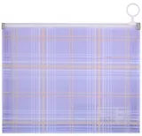 Папка на молнии А5 "Клетка" с расширением