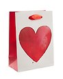 Пакет А6 12*16*6 "Big heart" нейтр., бум.мат.ламинат