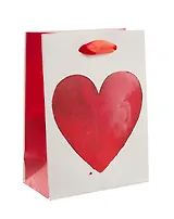 Пакет А6 12*16*6 "Big heart" нейтр., бум.мат.ламинат