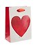 Пакет А6 12*16*6 "Big heart" нейтр., бум.мат.ламинат - 0