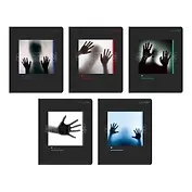 Тетрадь в клетку Listoff, "Тени. Glitter", 96 листов, в ассортименте