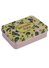 Шкатулка Авокадо (9х7х3) (металл)