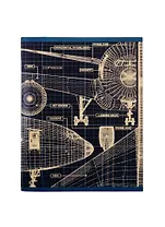 Тетрадь в клетку Unnika, "Самолеты (чертеж)", 48 листов, в ассортименте