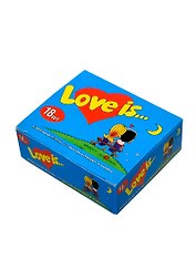 Жевательная резинка Love is/Лав из... Банан/клубника Блок 20шт в асс.""