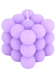 Свеча ароматическая Bubble (5,5х5,5) (ПВХ бокс)
