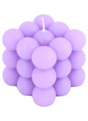 Свеча ароматическая Bubble (5,5х5,5) (ПВХ бокс)