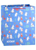 Пакет А4 32*26*12 MOOMIN "Муми семейство и друзья" дет., бум.мат.ламинат