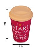 Стакан керамический Start every day (ПВХ бокс) - 2