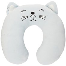 Подушка на шею «Котик с закрытыми глазками», (30х30 см)