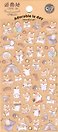 Наклейки Лисята 9*20,5 (PVC)