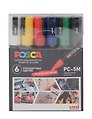 Маркеры акриловые 06цв "POSCA. Standard" 1,8-2,5мм, UNI