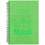 Тетрадь в клетку Paper Art, "Light book. Зелёный", 80 листов