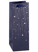 Пакет бутылочный 35*13*9 "Небо в звездах" бум.мат - 1