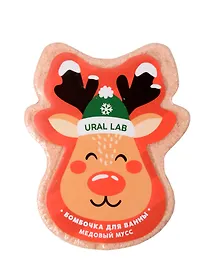 Бомбочка для ванны Оленёнок (Медовый мусс) (Ural Lab) (130г)