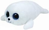 Мягкая игрушка Beanie Boos Тюлень Icing белый 25см