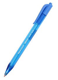 Шариковая ручка синяя автоматическая 1 мм, InkJoy 100 RT, Paper Mate