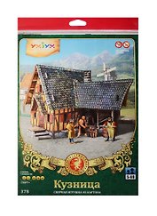 3D конструктор «Средневековый город Кузница», Умная Бумага