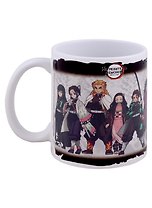 Кружка-хамелеон Demon Slayer все персонажи (керамика) (320 мл)