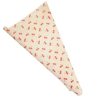 Бумага упаковочная 70*100см "Вишенки" глянц., инд.уп.