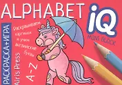 Алфавит = Alphabet. Раскраска-игра (мини). English.